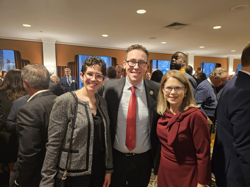 Beth. Assemblyman Chris Tully. and Lauren Neill from TMobile