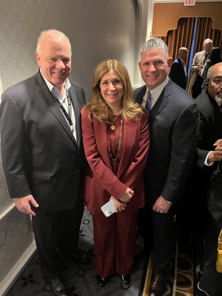 Trish, Gubernatorial Candidate Seve Sweeney and Assembly Majority Leader Lou Greenwald